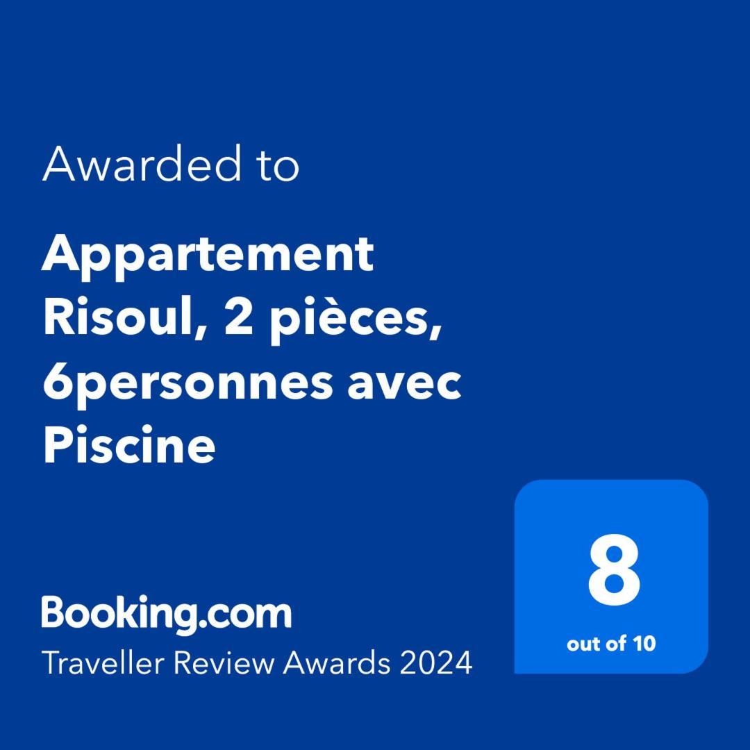 Pied Des Pistes, 2 Pieces, 6Pers, Piscine Et Sauna Risoul Exterior photo