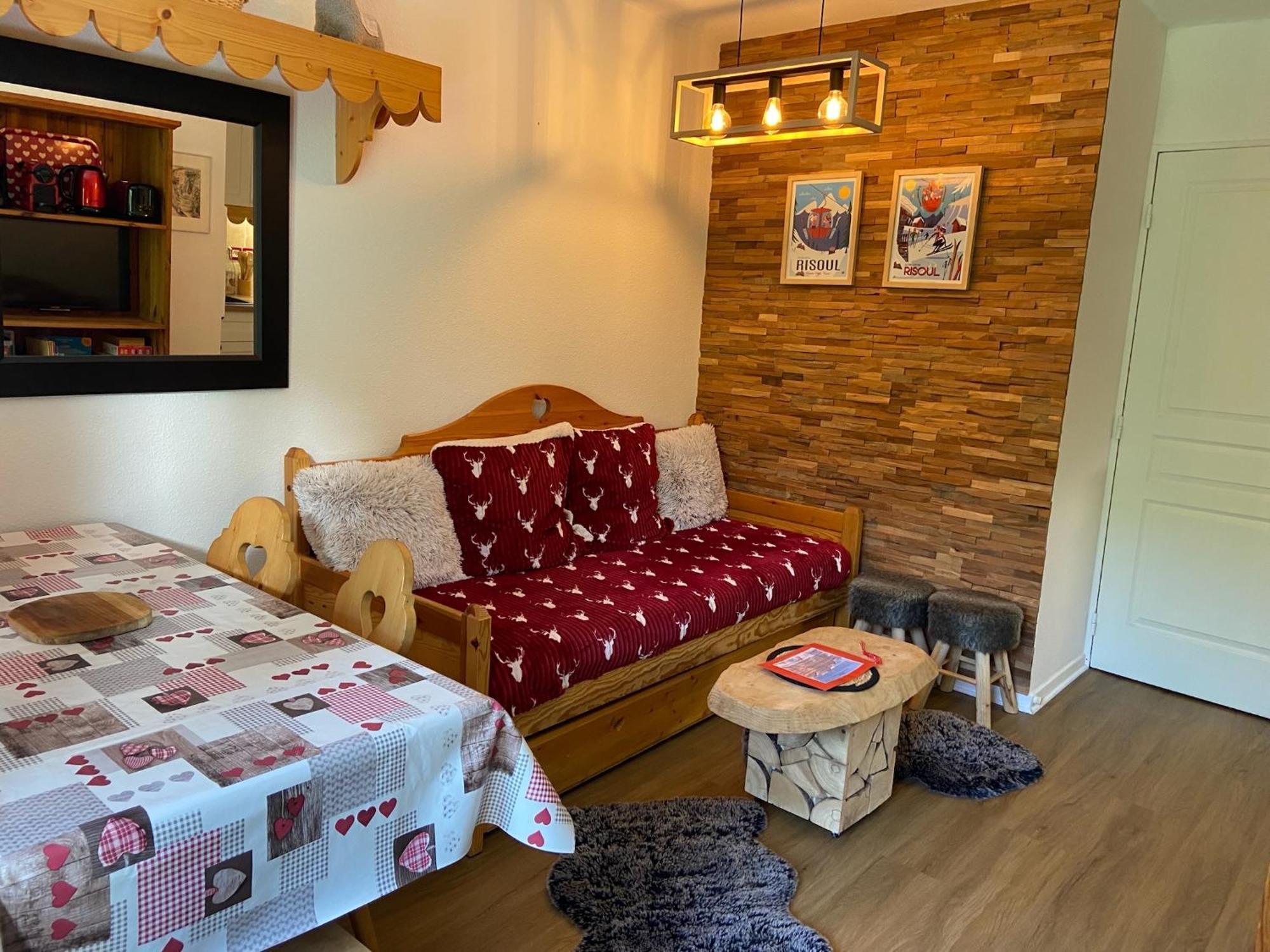 Pied Des Pistes, 2 Pieces, 6Pers, Piscine Et Sauna Risoul Exterior photo